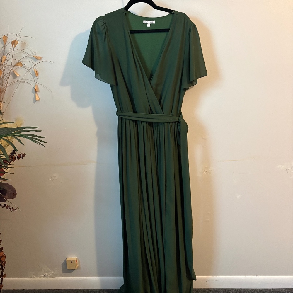 Green dress